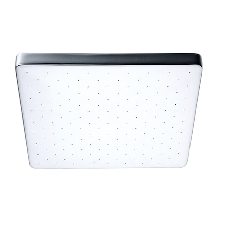 Whitehaus Sqr Rainfall Showerhead W/ Smooth Face And Easy To Clean Spray Holes, N WHOSA24SQ-8-BN